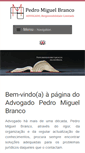 Mobile Screenshot of pedromiguelbranco.pt